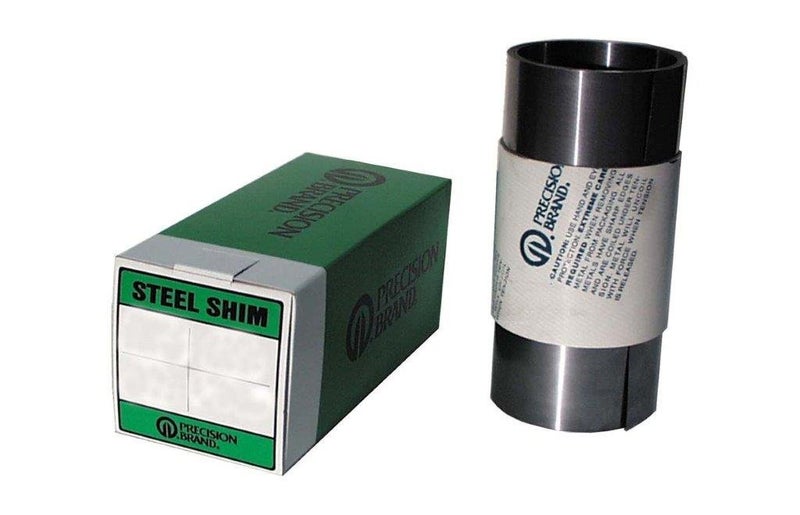 16A5 100 in (L) Low Carbon Steel Shim Stock, 6 in (W), 0.005 in (T)